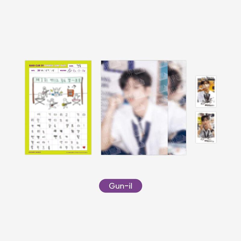 Xdinary Heroes BAND CLUB XV SUMMER CAMP DIARY - 2023 SUMMER CAMP