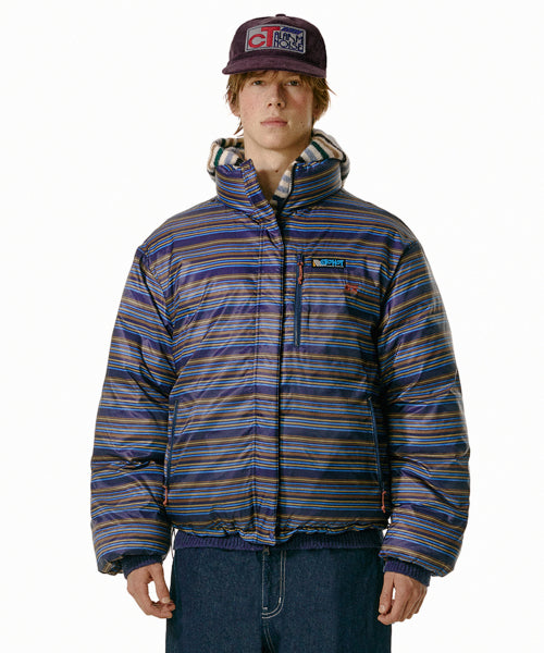 Boogle Reversible Down Jacket Light Gray