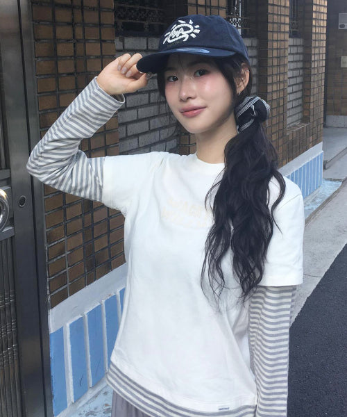 rope embroidered trucker cap (3 colors)