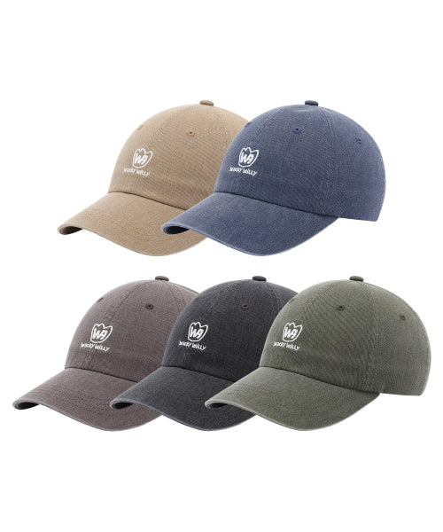 Pigment Washing Ball Cap (5 colors)