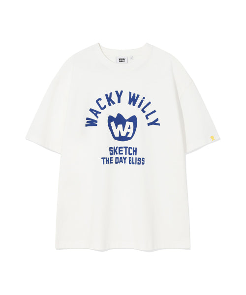 Point Graphic Short Sleeve T-shirt White