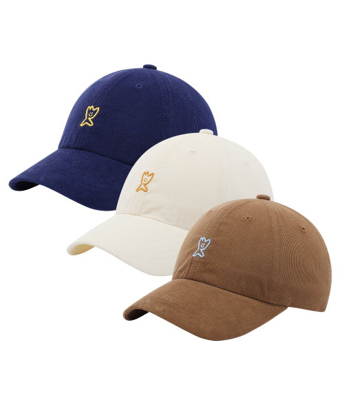 Corduroy Kiki Ball Cap (3 colors)