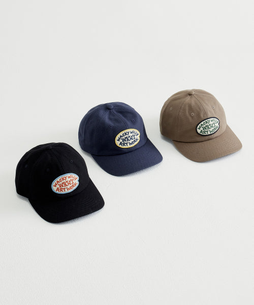 Typograph Embroidered Wappen Cap (3 colors)