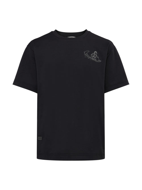 ICONIC Men's Graphic Round T-Shirt_Black