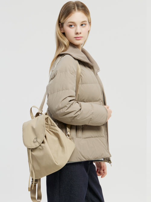 [Early Breeze] Mini Backpack_Beige