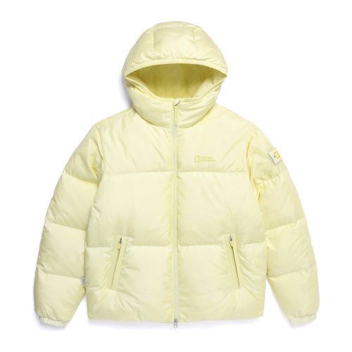 N254UDW971 Aira hoodie goose-down jumper Lime