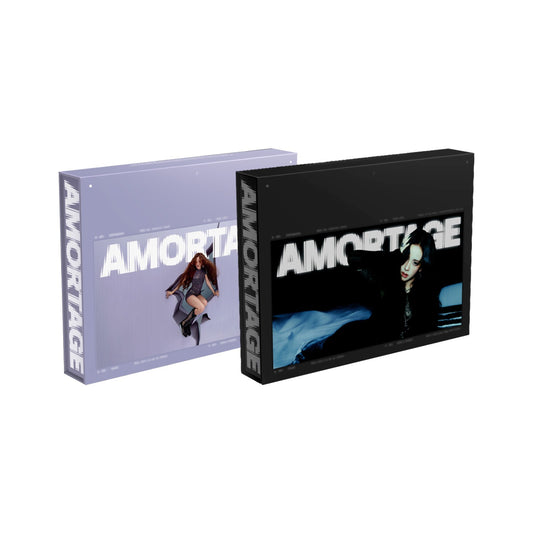 (SET) JISOO Mini Album [AMORTAGE] EXCLUSIVE EDITION (PURPLE Ver. + BLACK Ver.) - YG SELECT
