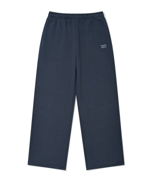 Women's Semi-Wide Sweatpants Navy