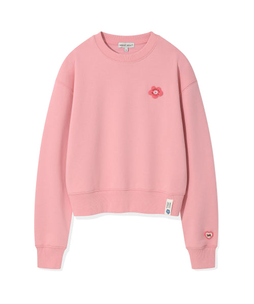 [25FW] Women's Lily and Penn Cropped Sweatshirt Pink