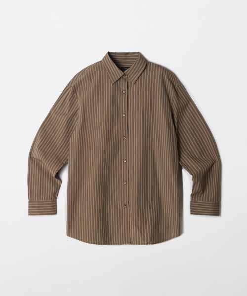 [High density cotton] Women's Oversized fit shirt (biowashing)_SPYWF49W11