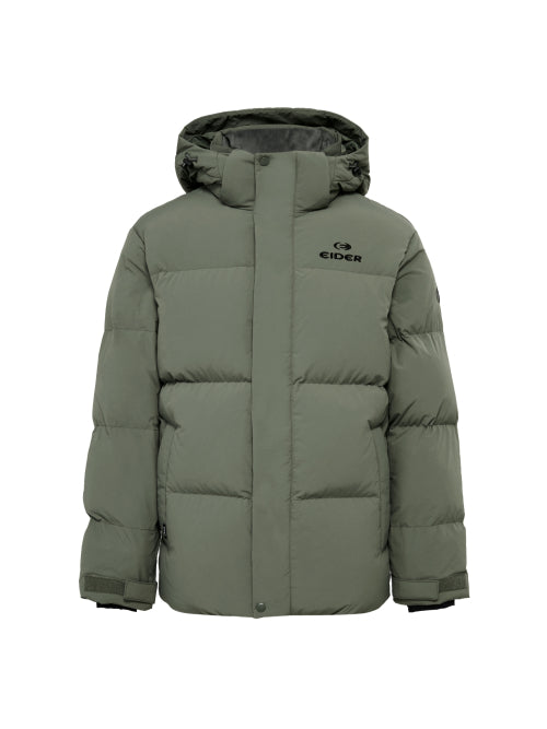 POP Basic Men's Middle Down Jacket_URBAN KHAKI