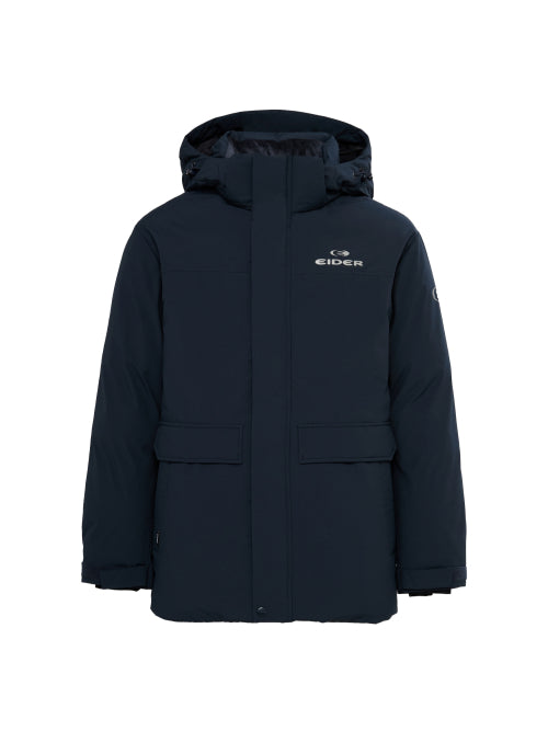 POP Basic Men's Middle Bomber Jacket_Carbon