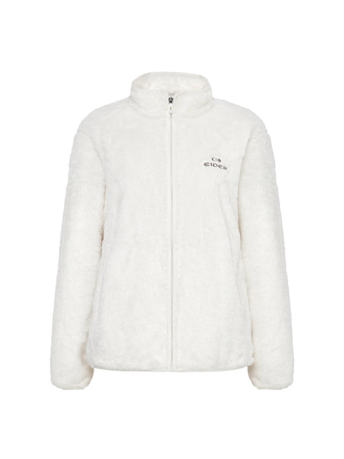 POP Mir UNI Fleece Jacket_Cream