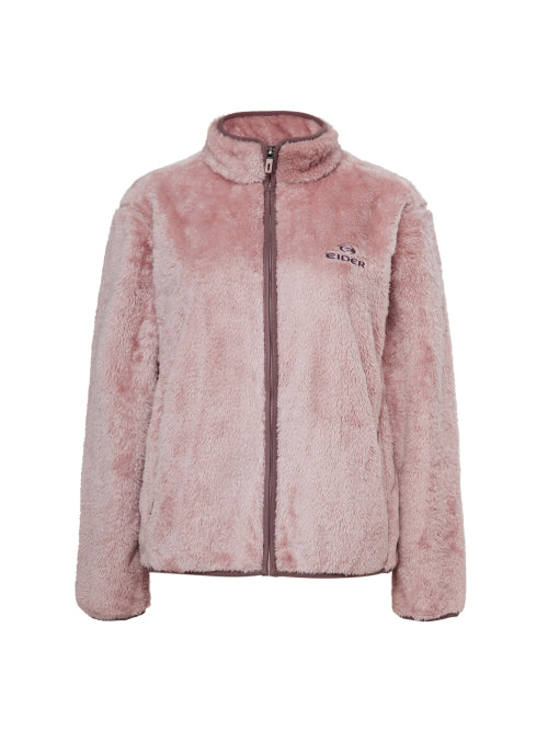 POP Mir UNI Fleece Jacket_POWDER PINK