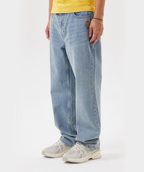 Basic denim pants blue