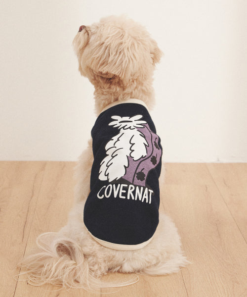 [COVERNAT X HAYDONNA] FLUFFYDOG PET SLEEVELESS