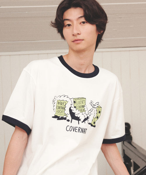 [COVERNAT X HAYDONNA] LUCKY CEREAL RINGER T-SHIRT