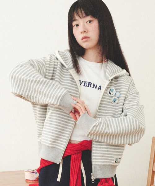 [COVERNAT X HAYDONNA] FLUFFYDOG ZIP-UP HOODIE