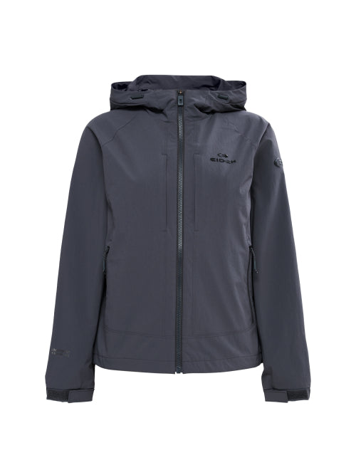 WINDLOCK Women's Windbreaker Windbreaker Jacket_Dark Grey