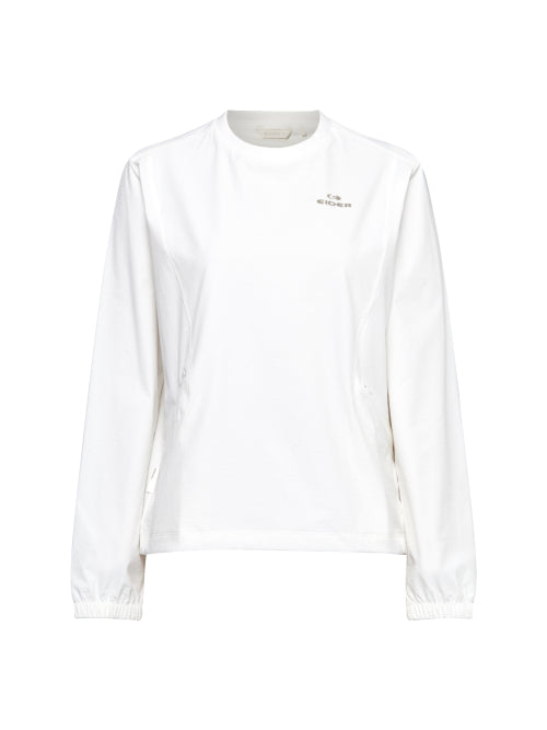 PERFORMANCE (performance) Women's Woven MTM T-shirt_Cream