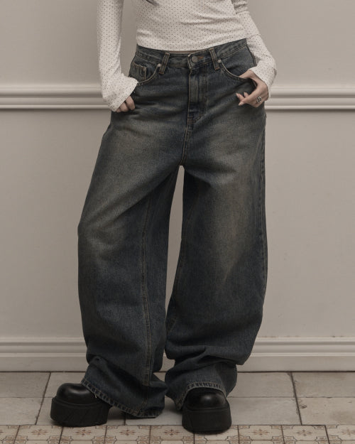 Vintage Washing Denim