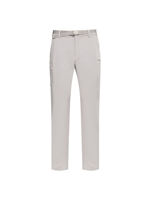 WEATHER FLEX (Wether Flex) Men's Basic Pants_Grayish BEIGE