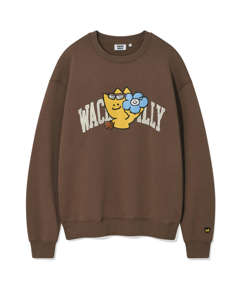 Kiki and Lily graphic sweatshirt brown