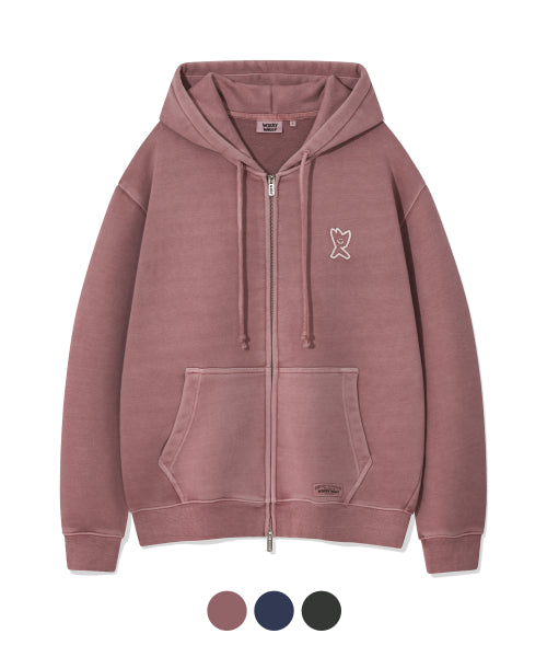 Pigment Kickie Hooded Zip-Up (3 colors)
