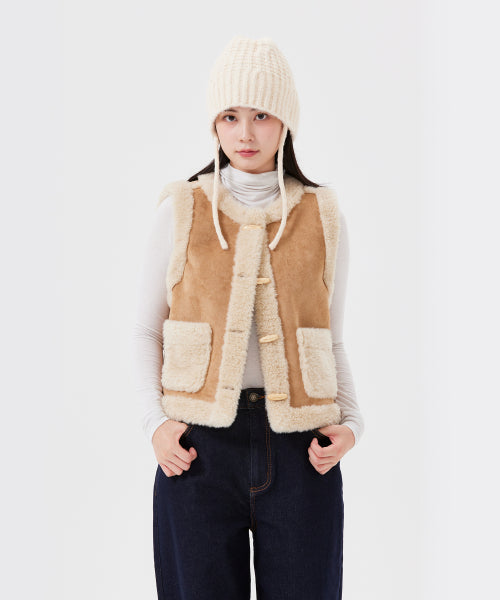 Women's Suede Best Camel