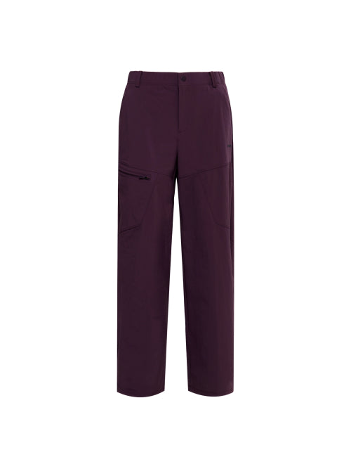 WINDLOCK Women's Wide Pants_Plum