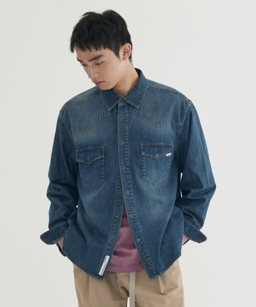 DENIM WESTERN SHIRT