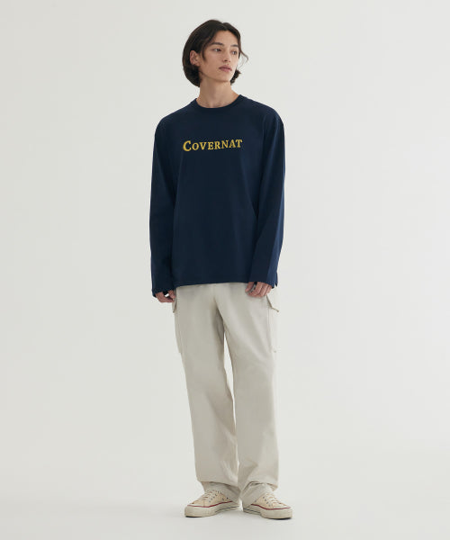 COTTON CARGO 1-TUCK PANTS