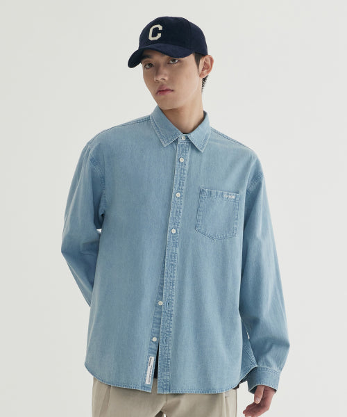 BASIC DENIM SHIRT