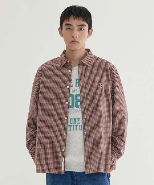 MICRO CHECK SHIRT