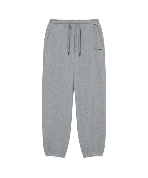 REGULAR FIT SMALL LOGO SWEAT JOGGER PANTS