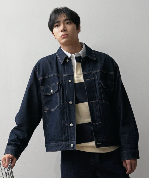 ONE WASHED DENIM JACKET