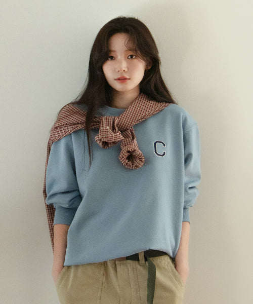 C LOGO SWEATSHIRT