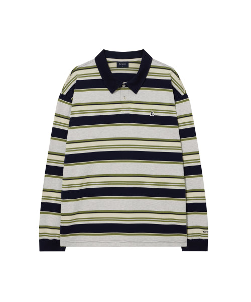 Collared Rugby Long Sleeve