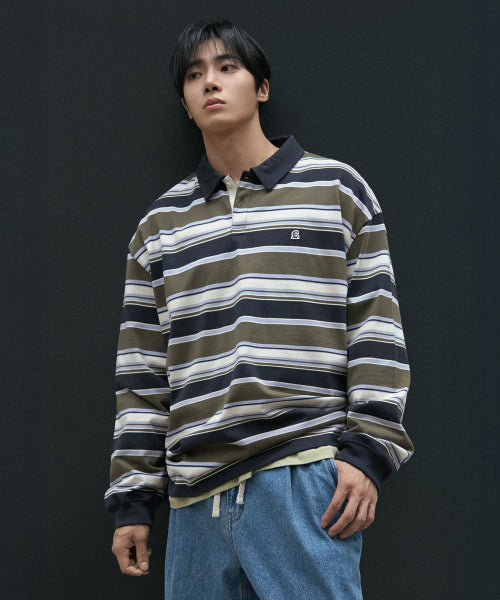 Collared Rugby Long Sleeve
