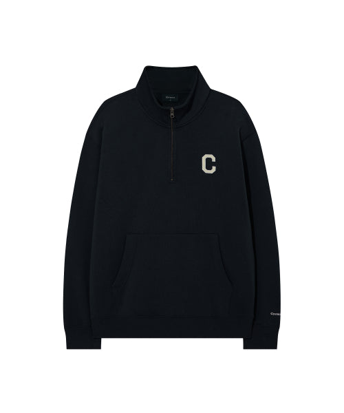 C Logo Half-Zip Sweatshirt