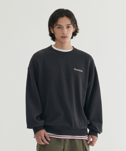 TAPE LOGO SWEATSHIRT