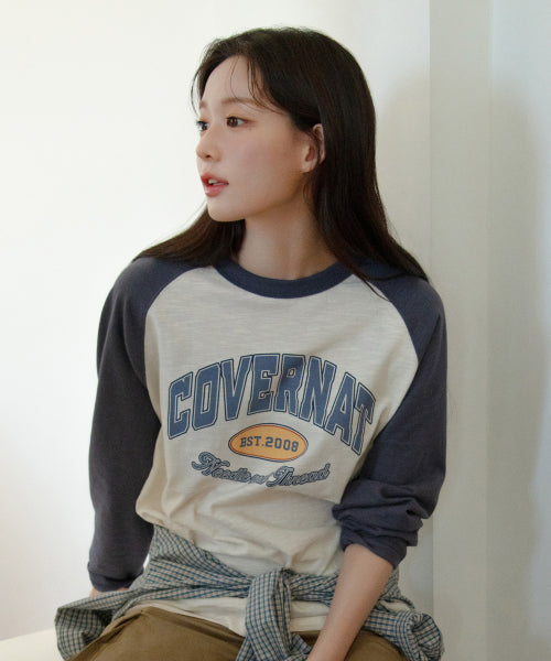 RAGLAN ARCH LOGO LONG SLEEVE