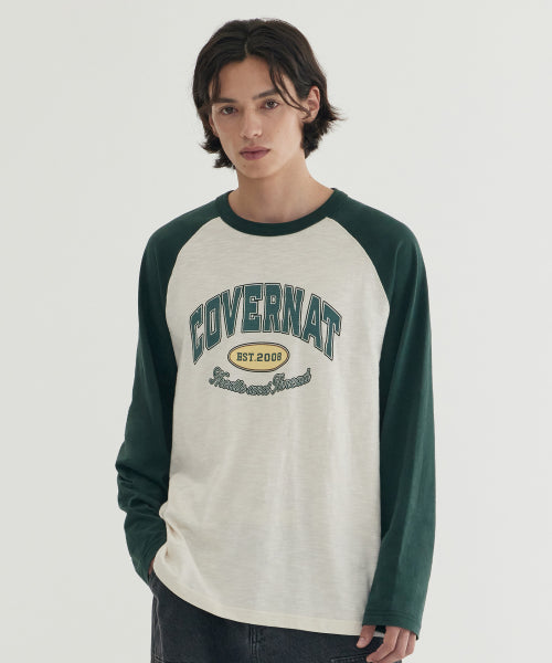 RAGLAN ARCH LOGO LONG SLEEVE