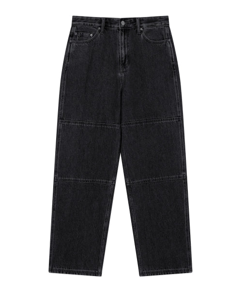 SEMI-WIDE FIT DENIM WORK PANTS
