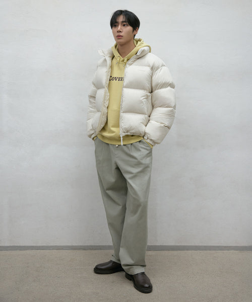 <easy pants> TWILL 2-TUCK STRING PANTS</easy>
