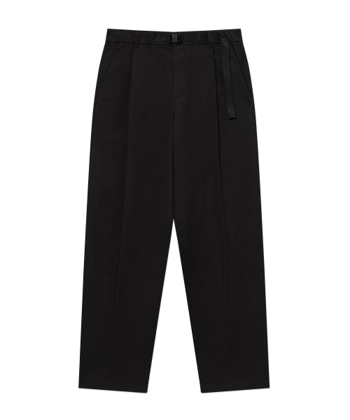 <easy pants> BASIC TWILL 1-TUCK PANTS</easy>