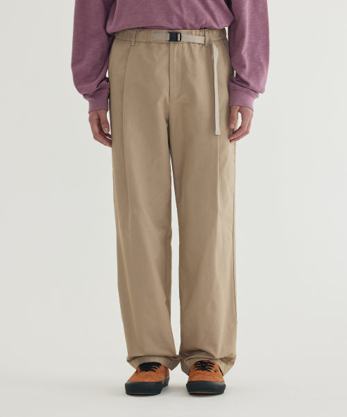 <easy pants> BASIC TWILL 1-TUCK PANTS</easy>
