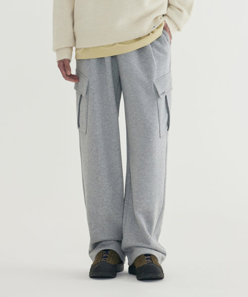 SMALL LOGO CARGO SWEATPANTS