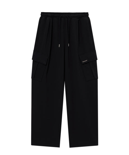 SMALL LOGO CARGO SWEATPANTS