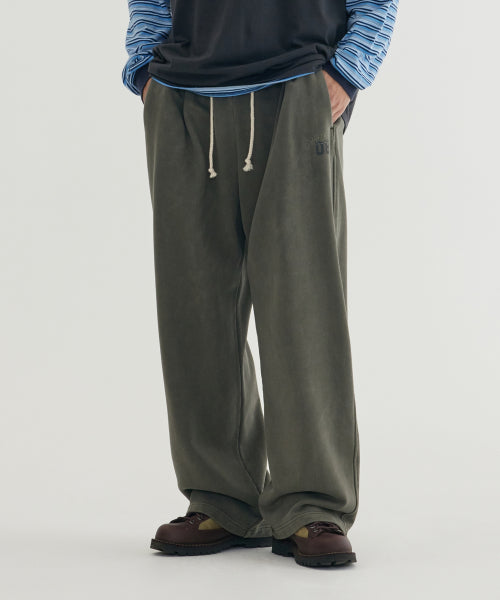 REAL WIDE PIGMENT SWEATPANTS